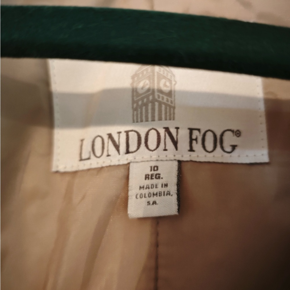 Vintage London Fog Trench Coat with Removable Lining Longline Raincoat - Picture 3 of 9